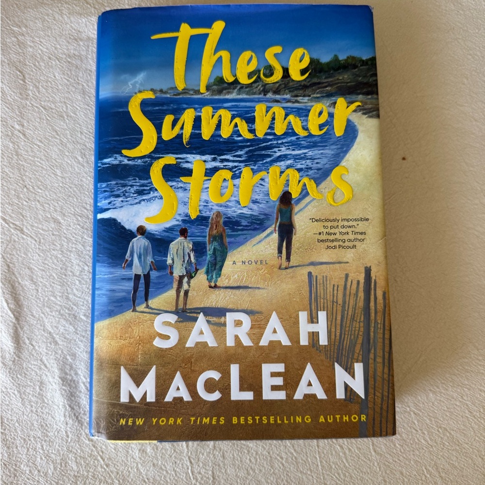 These Summer Storms by Sarah MacLean hardcover book